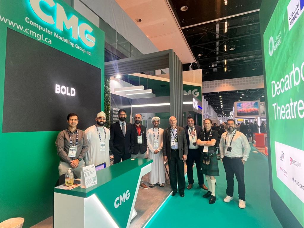 CMG team at ADIPEC 2023